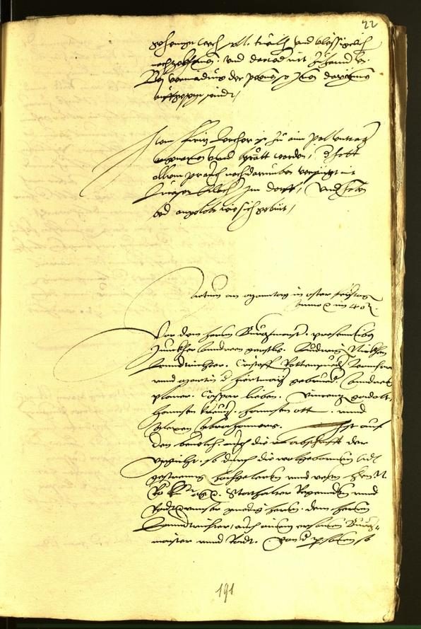 Civic Archives of Bozen-Bolzano - BOhisto Minutes of the council 1540 