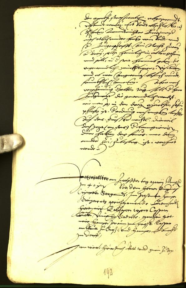 Civic Archives of Bozen-Bolzano - BOhisto Minutes of the council 1540 