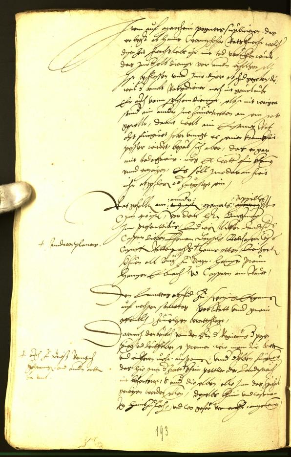 Civic Archives of Bozen-Bolzano - BOhisto Minutes of the council 1540 