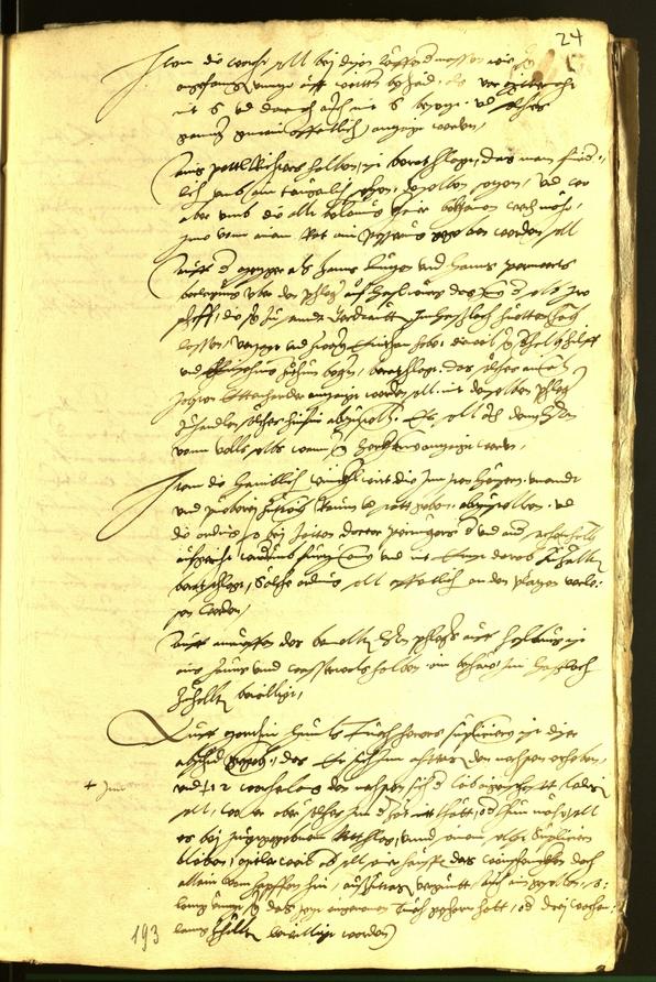 Civic Archives of Bozen-Bolzano - BOhisto Minutes of the council 1540 