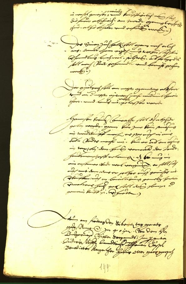 Civic Archives of Bozen-Bolzano - BOhisto Minutes of the council 1540 