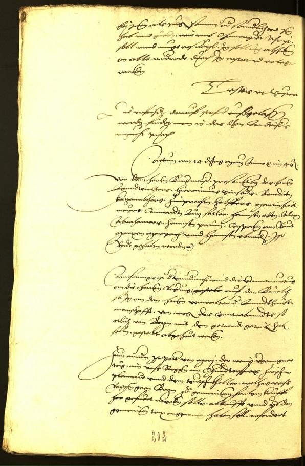 Civic Archives of Bozen-Bolzano - BOhisto Minutes of the council 1540 