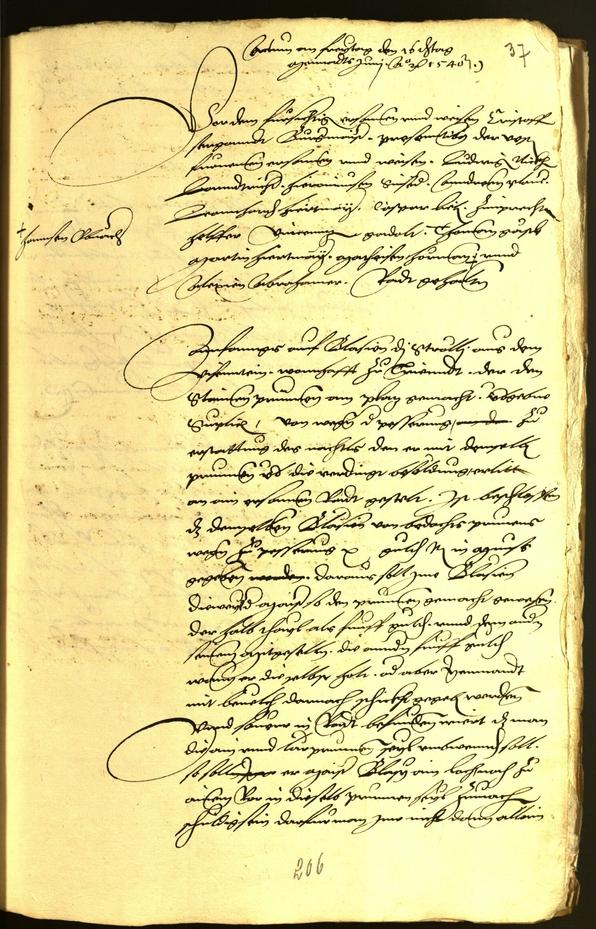 Civic Archives of Bozen-Bolzano - BOhisto Minutes of the council 1540 