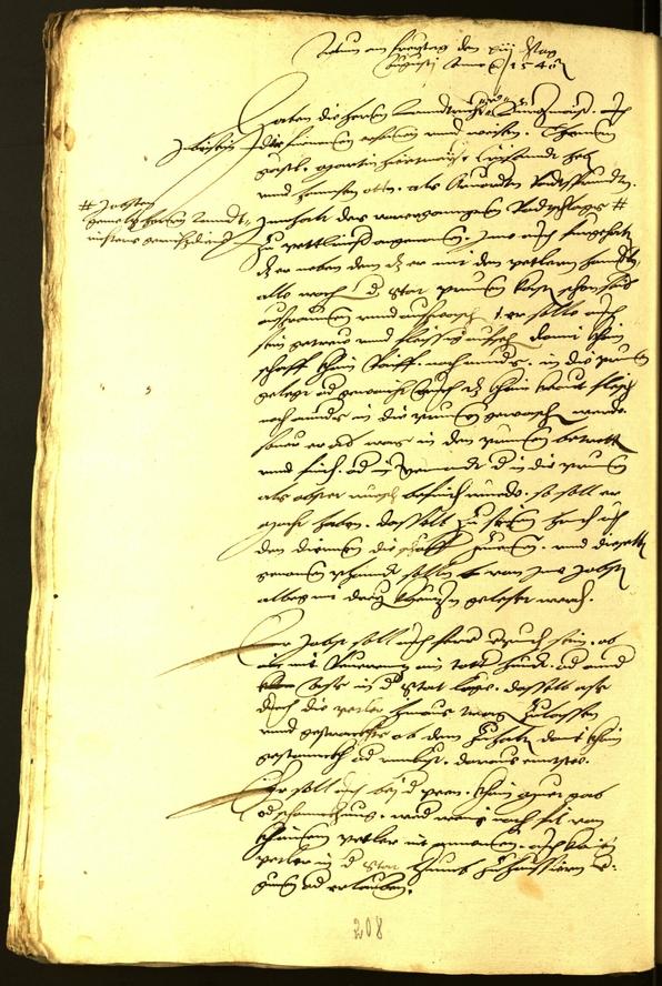 Civic Archives of Bozen-Bolzano - BOhisto Minutes of the council 1540 