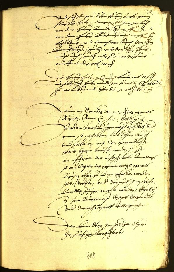 Civic Archives of Bozen-Bolzano - BOhisto Minutes of the council 1540 