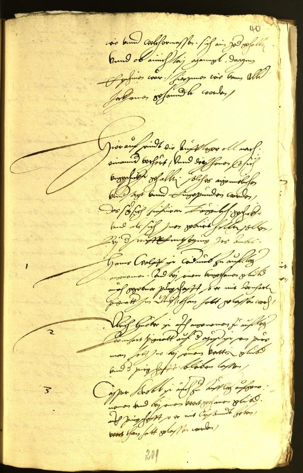 Civic Archives of Bozen-Bolzano - BOhisto Minutes of the council 1540 