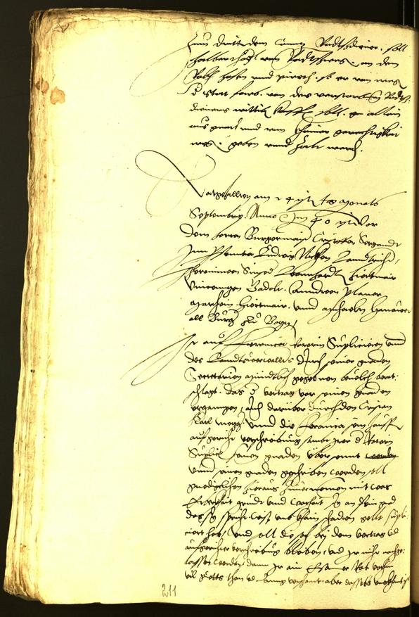 Civic Archives of Bozen-Bolzano - BOhisto Minutes of the council 1540 