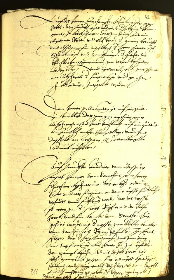 Civic Archives of Bozen-Bolzano - BOhisto Minutes of the council 1540 