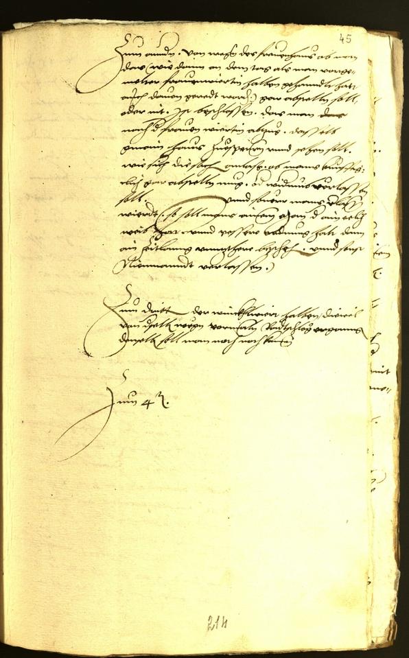 Civic Archives of Bozen-Bolzano - BOhisto Minutes of the council 1540 