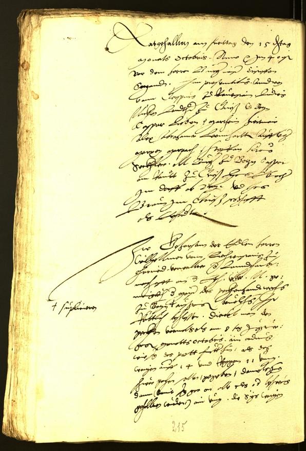 Civic Archives of Bozen-Bolzano - BOhisto Minutes of the council 1540 