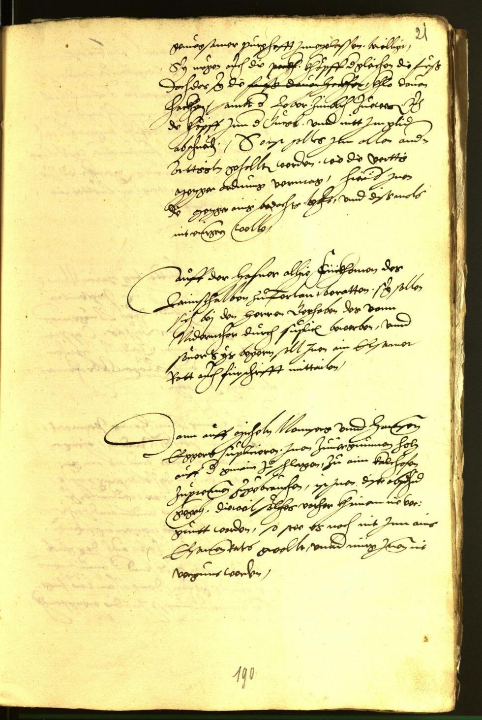 Archivio Storico della Città di Bolzano - BOhisto protocollo consiliare 1540 