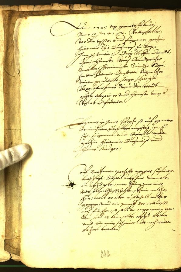 Archivio Storico della Città di Bolzano - BOhisto protocollo consiliare 1541 