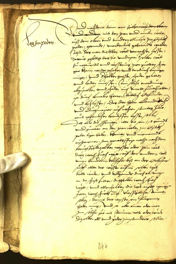 Civic Archives of Bozen-Bolzano - BOhisto Minutes of the council 1541 