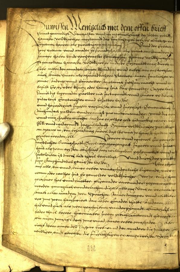 Stadtarchiv Bozen - BOhisto Ratsprotokoll 1541 