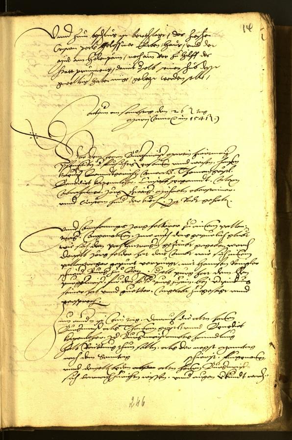 Civic Archives of Bozen-Bolzano - BOhisto Minutes of the council 1541 