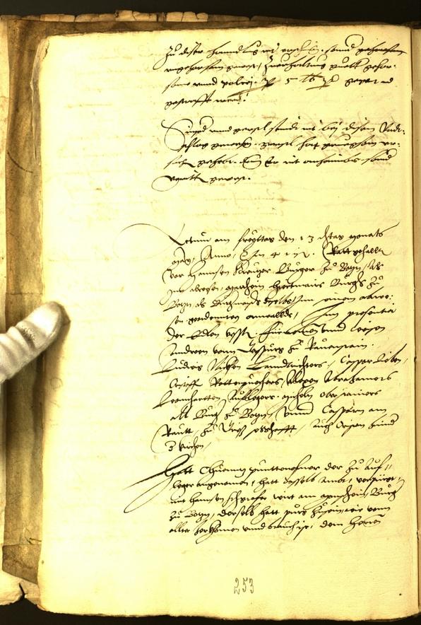 Civic Archives of Bozen-Bolzano - BOhisto Minutes of the council 1541 