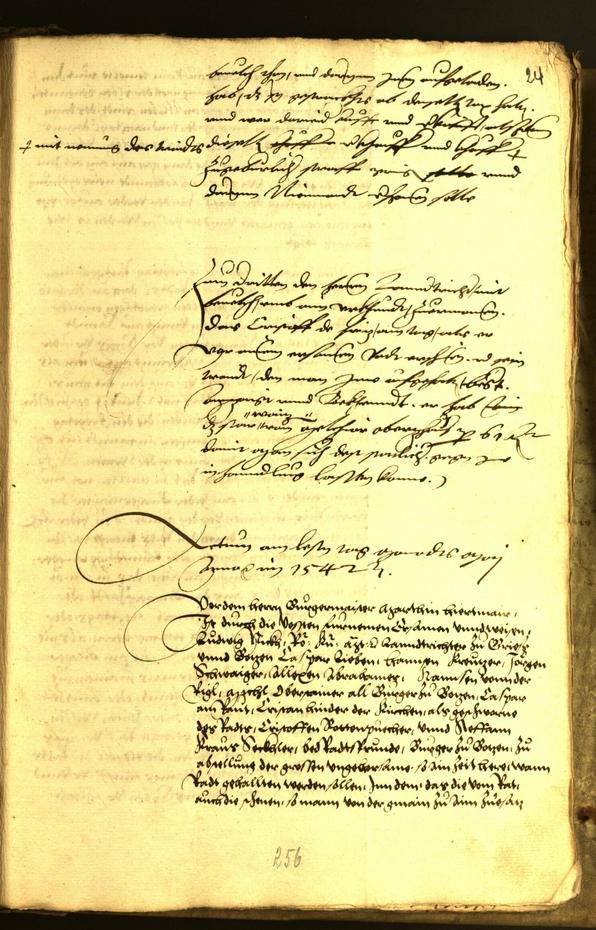 Civic Archives of Bozen-Bolzano - BOhisto Minutes of the council 1541 