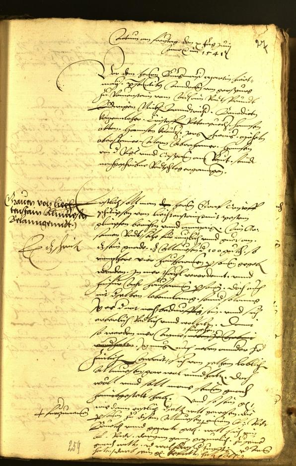 Archivio Storico della Città di Bolzano - BOhisto protocollo consiliare 1541 