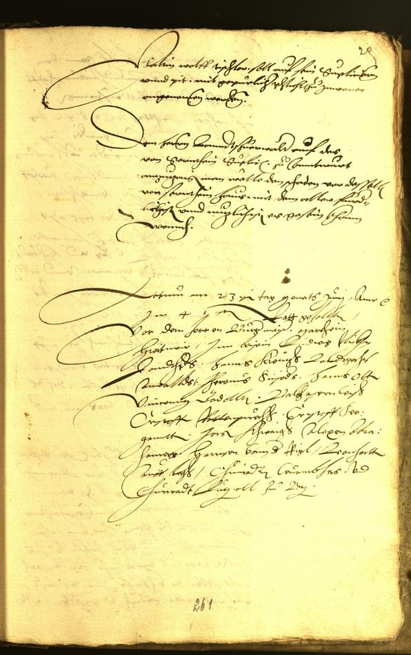 Civic Archives of Bozen-Bolzano - BOhisto Minutes of the council 1541 