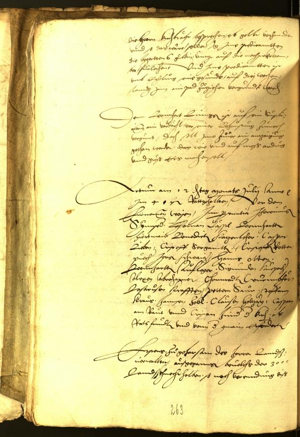 Civic Archives of Bozen-Bolzano - BOhisto Minutes of the council 1541 