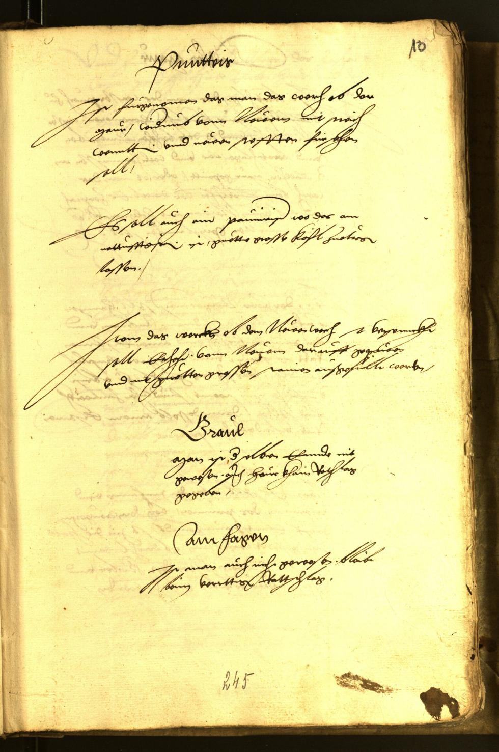 Archivio Storico della Città di Bolzano - BOhisto protocollo consiliare 1541 