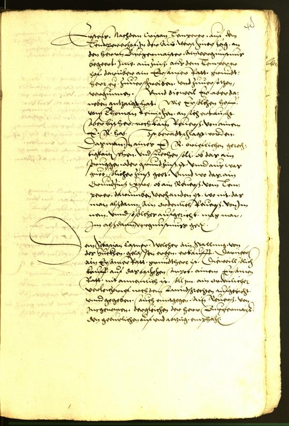 Stadtarchiv Bozen - BOhisto Ratsprotokoll 1542 