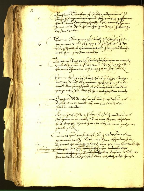 Civic Archives of Bozen-Bolzano - BOhisto Minutes of the council 1542 