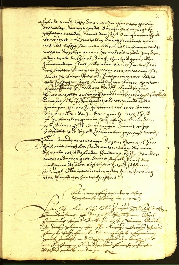 Civic Archives of Bozen-Bolzano - BOhisto Minutes of the council 1542 