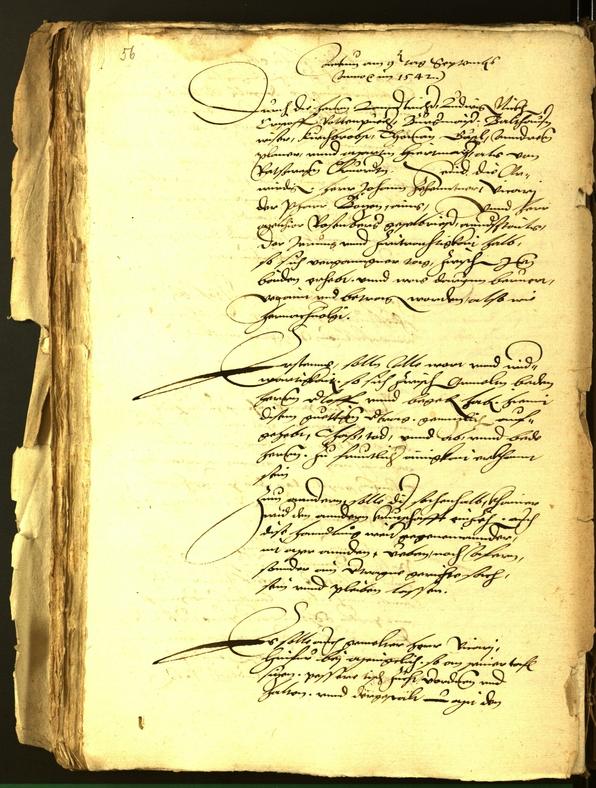 Civic Archives of Bozen-Bolzano - BOhisto Minutes of the council 1542 