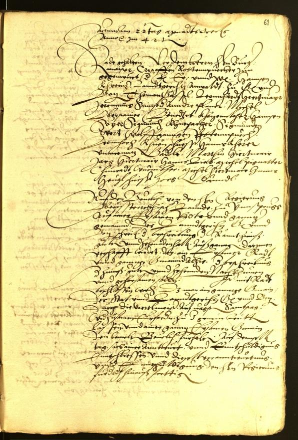 Civic Archives of Bozen-Bolzano - BOhisto Minutes of the council 1542 