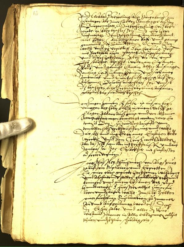 Civic Archives of Bozen-Bolzano - BOhisto Minutes of the council 1542 