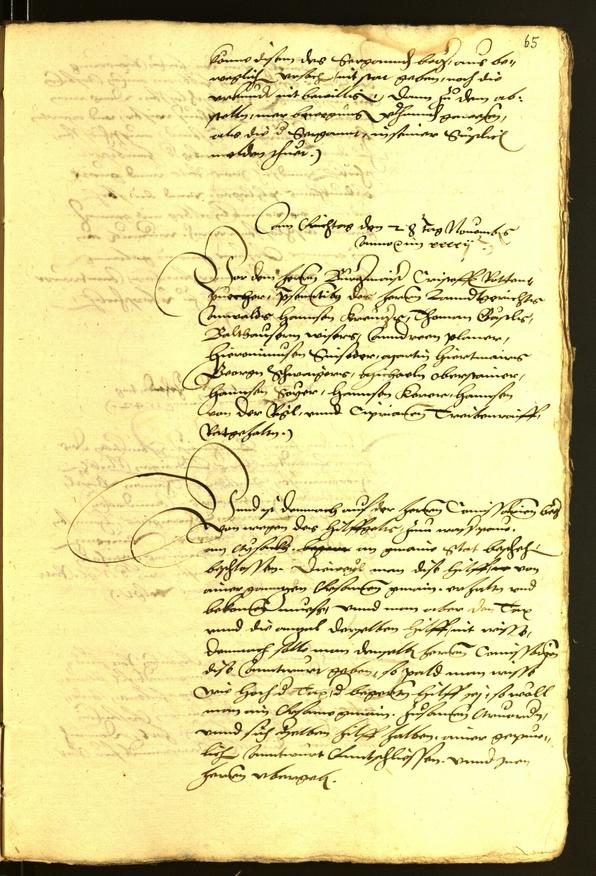 Civic Archives of Bozen-Bolzano - BOhisto Minutes of the council 1542 