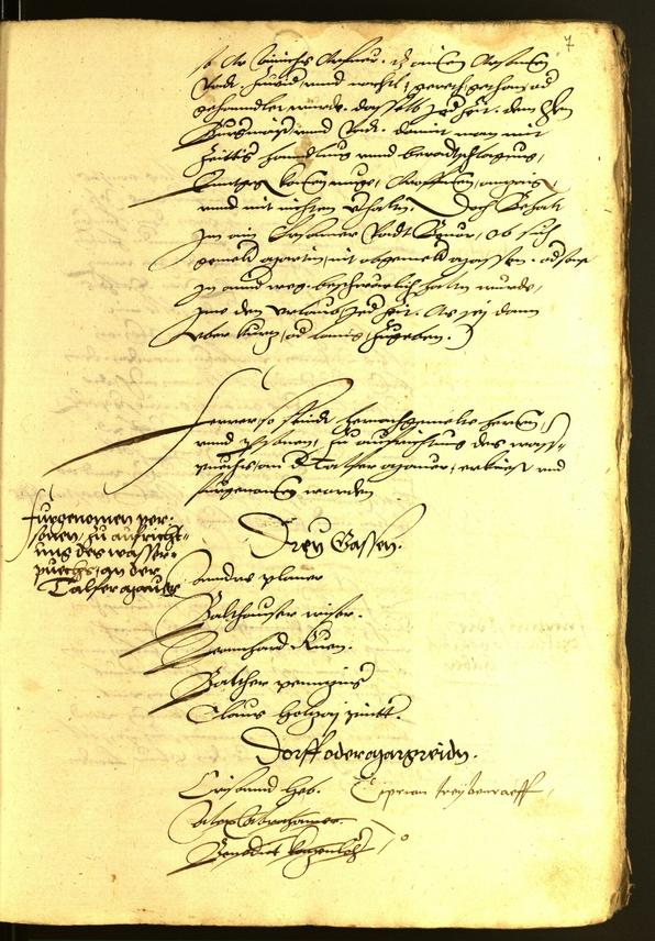 Civic Archives of Bozen-Bolzano - BOhisto Minutes of the council 1542 