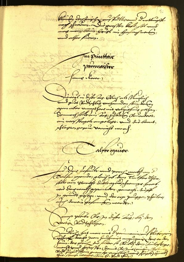 Civic Archives of Bozen-Bolzano - BOhisto Minutes of the council 1542 