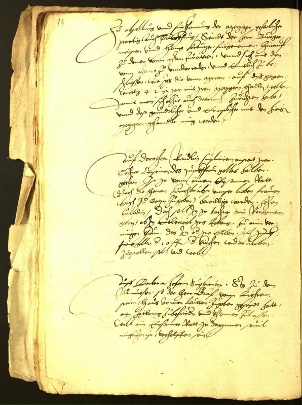 Civic Archives of Bozen-Bolzano - BOhisto Minutes of the council 1542 