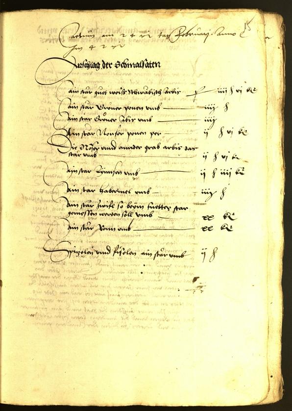 Civic Archives of Bozen-Bolzano - BOhisto Minutes of the council 1542 