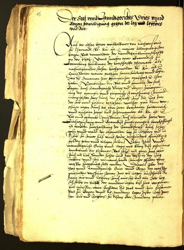 Civic Archives of Bozen-Bolzano - BOhisto Minutes of the council 1542 