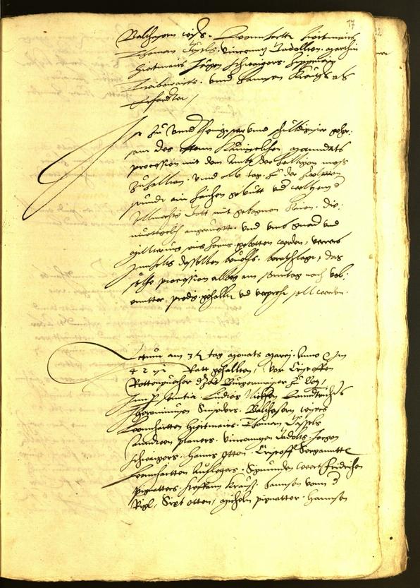 Civic Archives of Bozen-Bolzano - BOhisto Minutes of the council 1542 