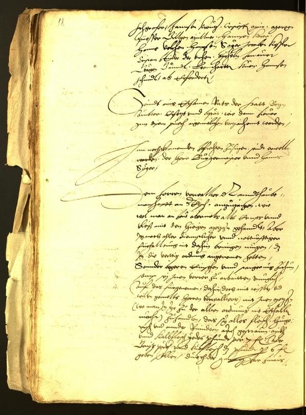 Civic Archives of Bozen-Bolzano - BOhisto Minutes of the council 1542 