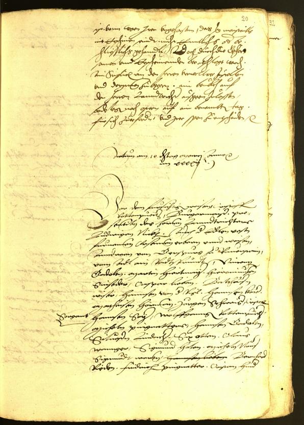 Civic Archives of Bozen-Bolzano - BOhisto Minutes of the council 1542 