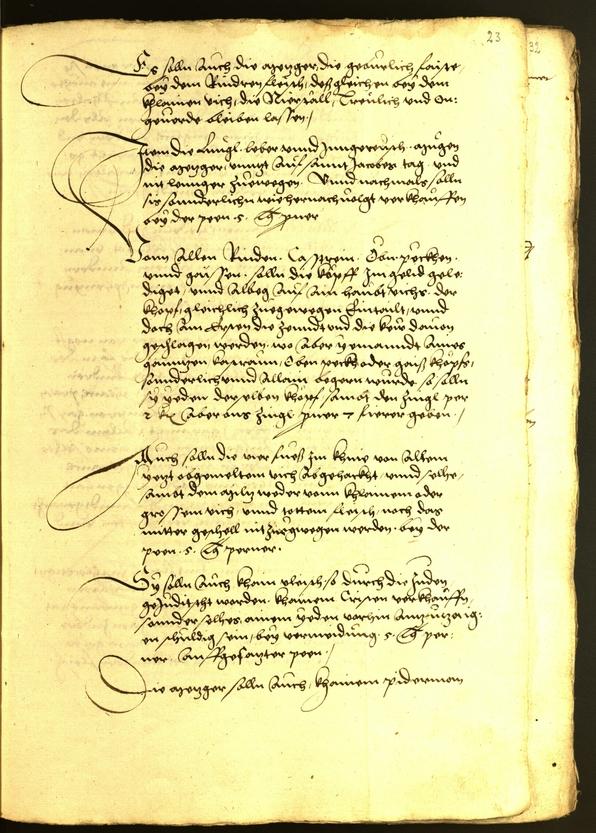 Civic Archives of Bozen-Bolzano - BOhisto Minutes of the council 1542 