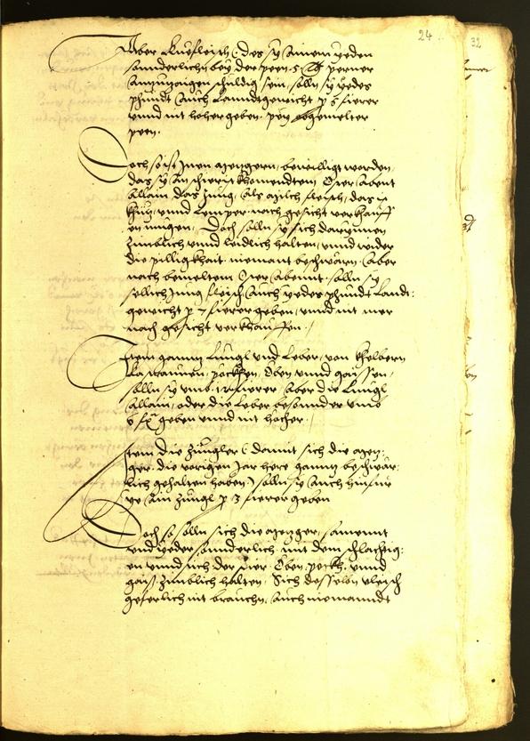 Civic Archives of Bozen-Bolzano - BOhisto Minutes of the council 1542 