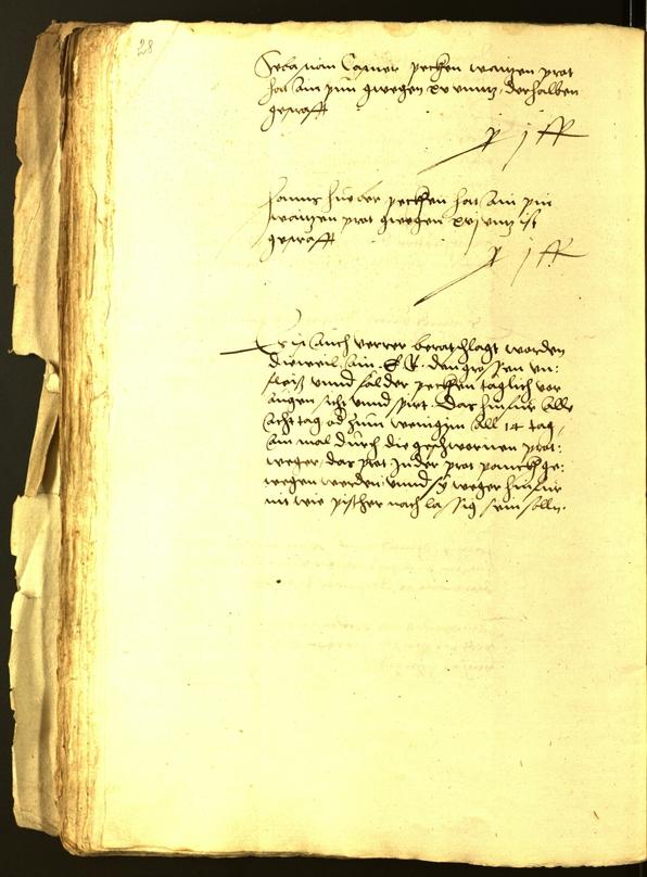 Stadtarchiv Bozen - BOhisto Ratsprotokoll 1542 