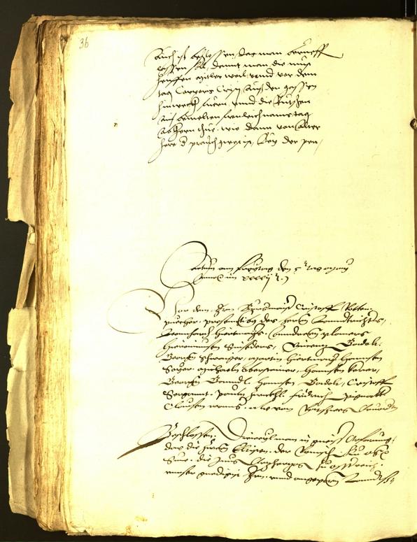 Civic Archives of Bozen-Bolzano - BOhisto Minutes of the council 1542 