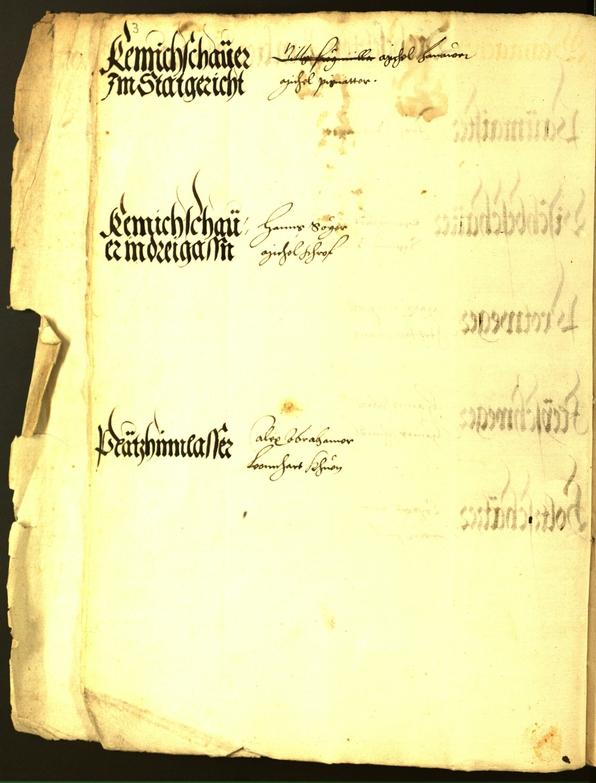 Stadtarchiv Bozen - BOhisto Ratsprotokoll 1542 