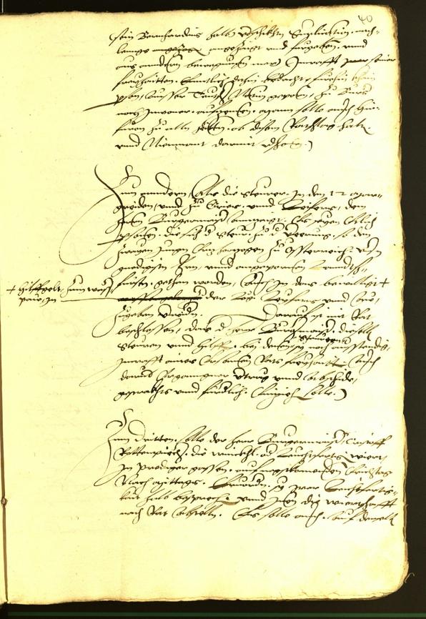 Stadtarchiv Bozen - BOhisto Ratsprotokoll 1542 