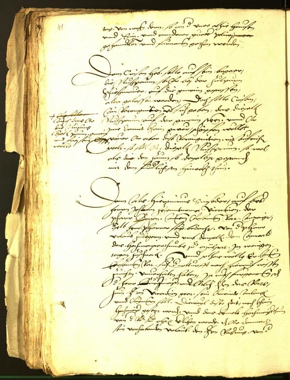 Civic Archives of Bozen-Bolzano - BOhisto Minutes of the council 1542 