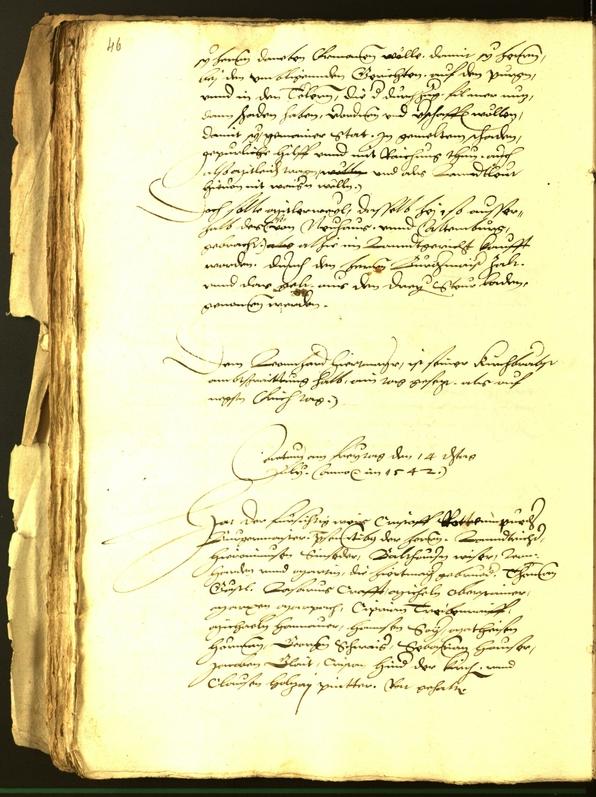 Civic Archives of Bozen-Bolzano - BOhisto Minutes of the council 1542 