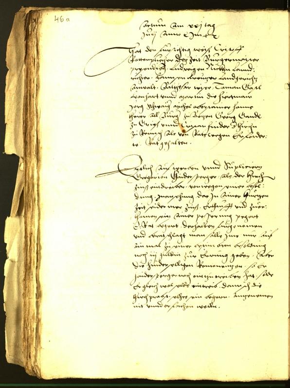 Stadtarchiv Bozen - BOhisto Ratsprotokoll 1542 