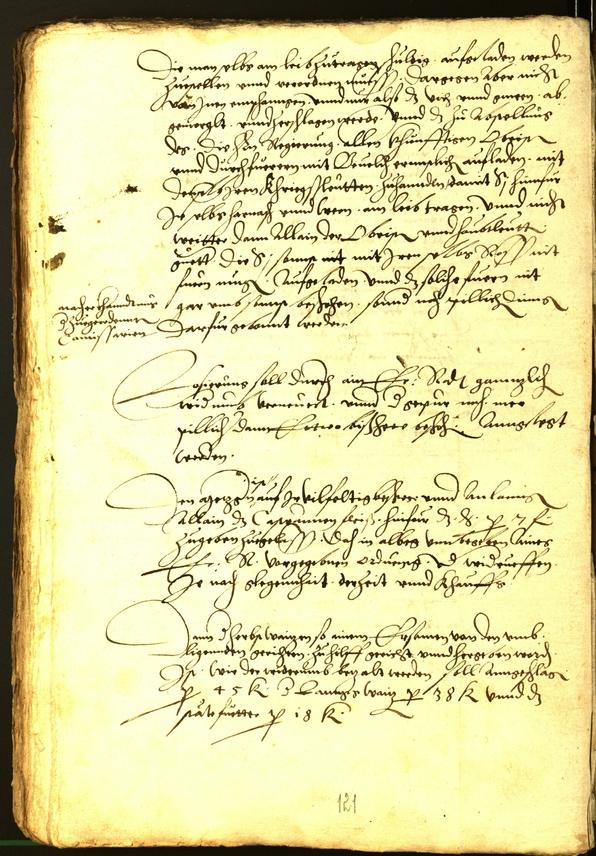 Stadtarchiv Bozen - BOhisto Ratsprotokoll 1543 